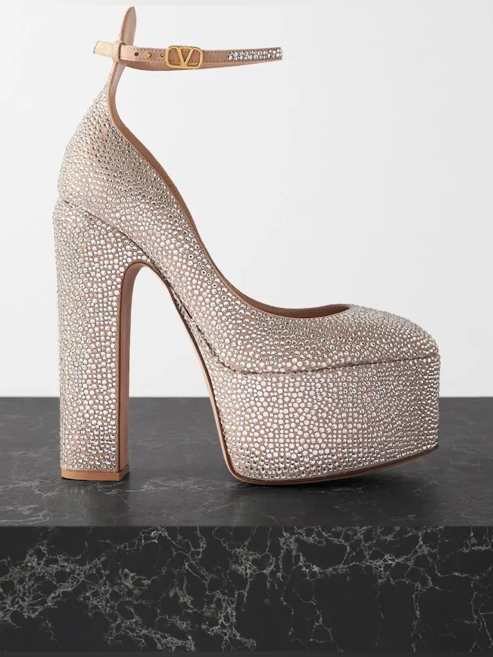 Valentino Garavani Women's Tan-Go Platform Pump